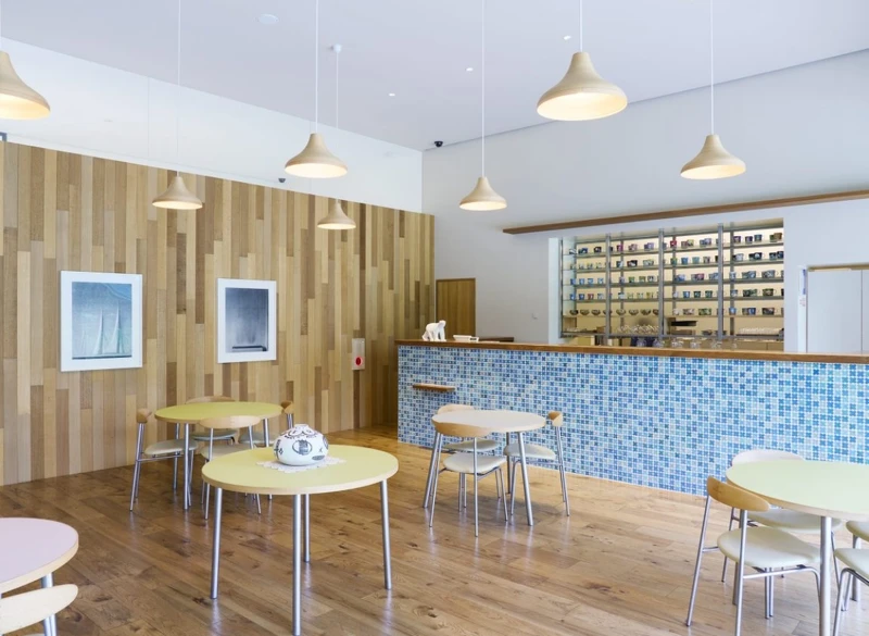 「Konara Cafe」咖啡廳。 「Konara Cafe」咖啡廳。