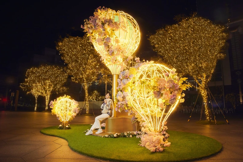 台北101夢想樂氣球。 台北101夢想樂氣球。