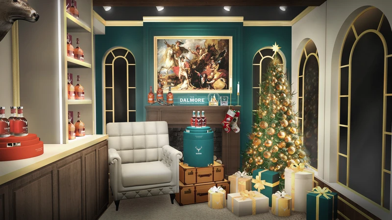 大摩聖誕宅邸。 大摩聖誕宅邸。