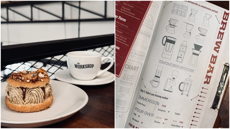 不只咖啡,餐點也十分出色,印有Logo的杯子也能購入當紀念品。/讓咖啡迷興奮的各種不同手沖的選擇。 不只咖啡,餐點也十分出色,印有Logo的杯子也能購入當紀念品。/讓咖啡迷興奮的各種不同手沖的選擇。