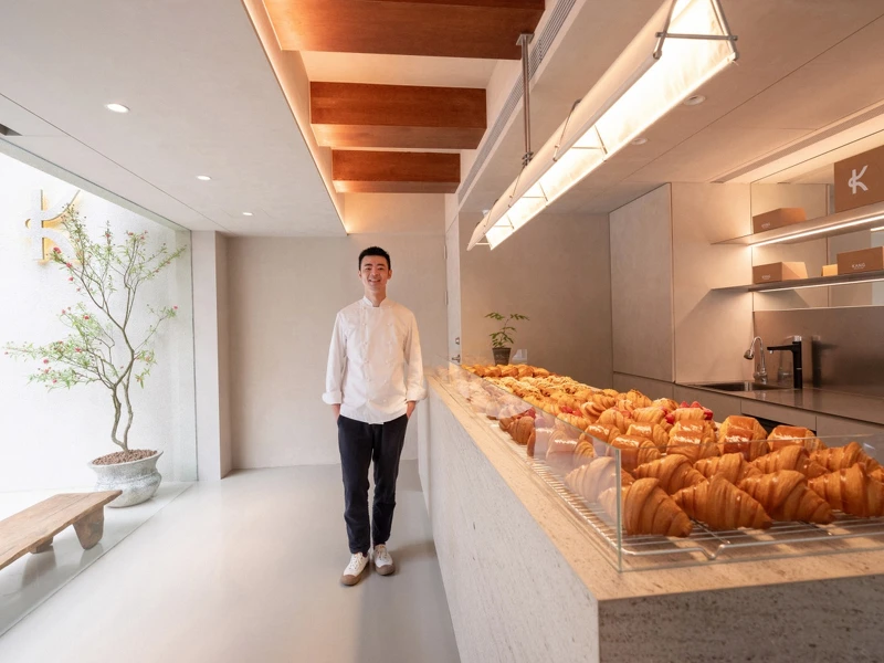 「KANG Artisan Bakery」靈魂人物—創辦人 Chef Kang。 「KANG Artisan Bakery」靈魂人物—創辦人 Chef Kang。