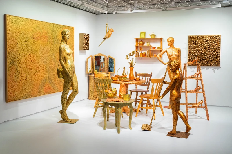 因圓點而成為一體,《幻影的彼方》 因圓點而成為一體,《幻影的彼方》