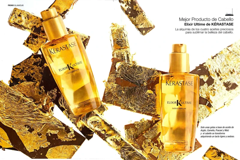 2010年KERASTASE巴黎卡詩推出的品牌經典商品「金緻柔馭露」。