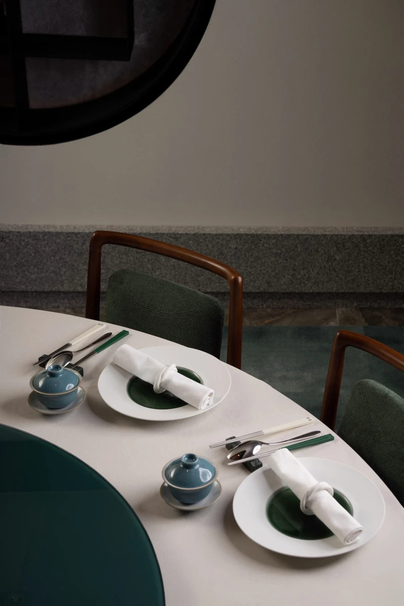 台中「文公館」以「時尚中菜」而聞名。 台中「文公館」以「時尚中菜」而聞名。