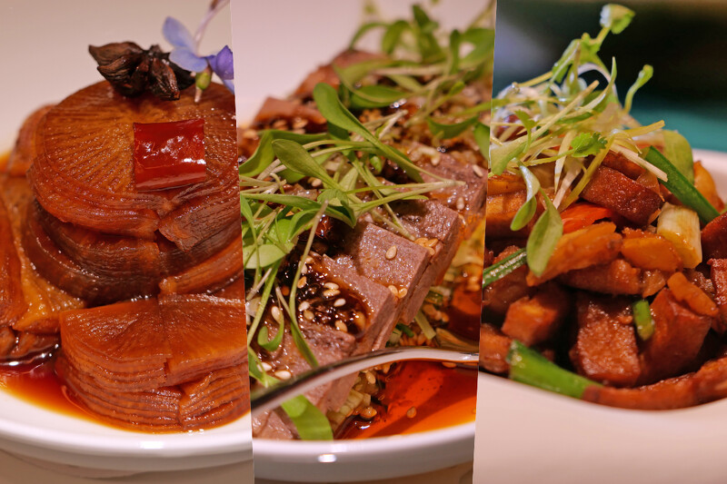 「文公館」許多單點的功夫菜色相當精彩。 「文公館」許多單點的功夫菜色相當精彩。