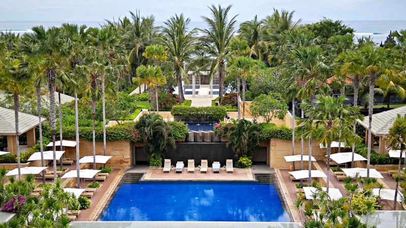 穆麗雅度假村園區俯瞰視角 穆麗雅度假村園區俯瞰視角