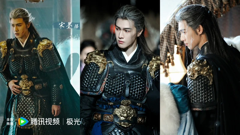 李昀銳白髮將軍造型帥出新高度。