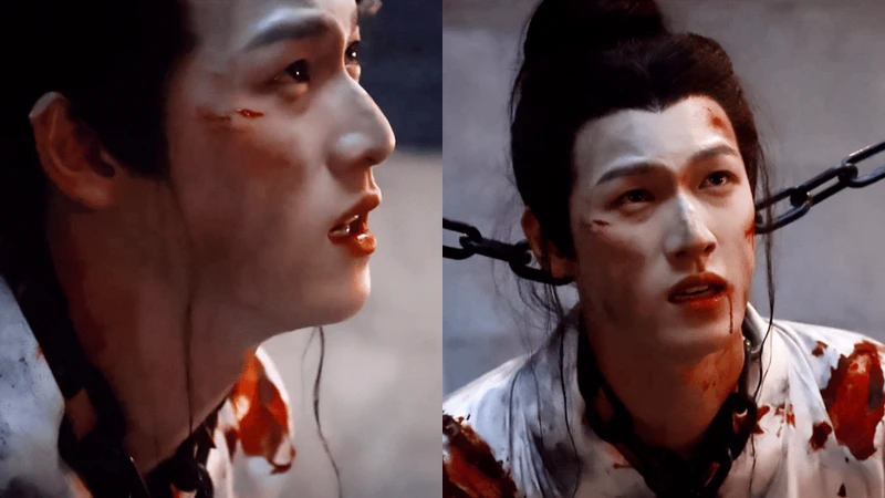 李昀銳在《星漢燦爛》也曾含冤入獄一臉傲氣。