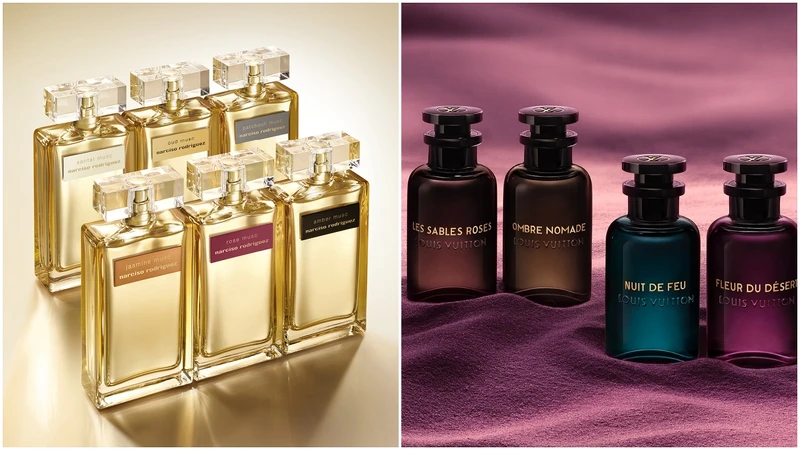 LV和 Narciso Rodriguez 都瞄準市場推出中東香水系列,強調成份更珍稀、奢華。 LV和 Narciso Rodriguez 都瞄準市場推出中東香水系列,強調成份更珍稀、奢華。