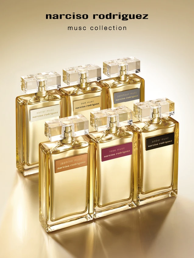 Narciso Rodriguez高級訂製系列香水視覺圖。 Narciso Rodriguez高級訂製系列香水視覺圖。
