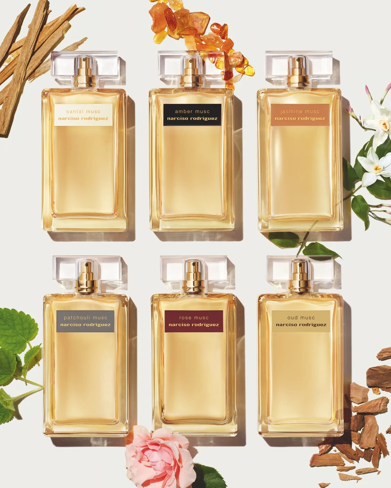 Narciso Rodriguez高級訂製系列香水視覺圖。 Narciso Rodriguez高級訂製系列香水視覺圖。