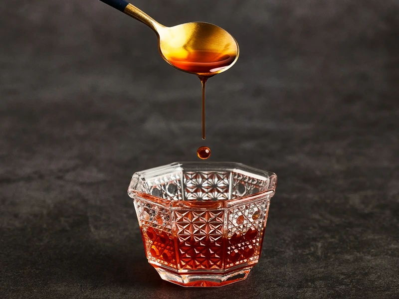 「秘製辣油」。 「秘製辣油」。