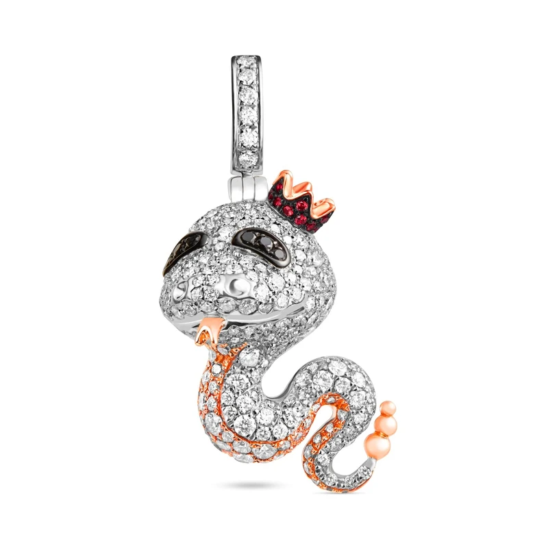 Qeelin Snake Bo Bo吊墜 Qeelin Snake Bo Bo吊墜