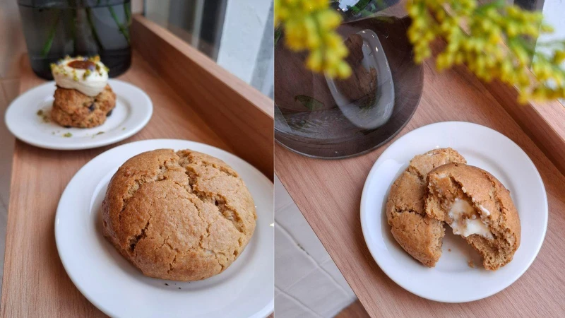 前&右:北海道四葉Cheesecake胖餅乾。 前&右:北海道四葉Cheesecake胖餅乾。