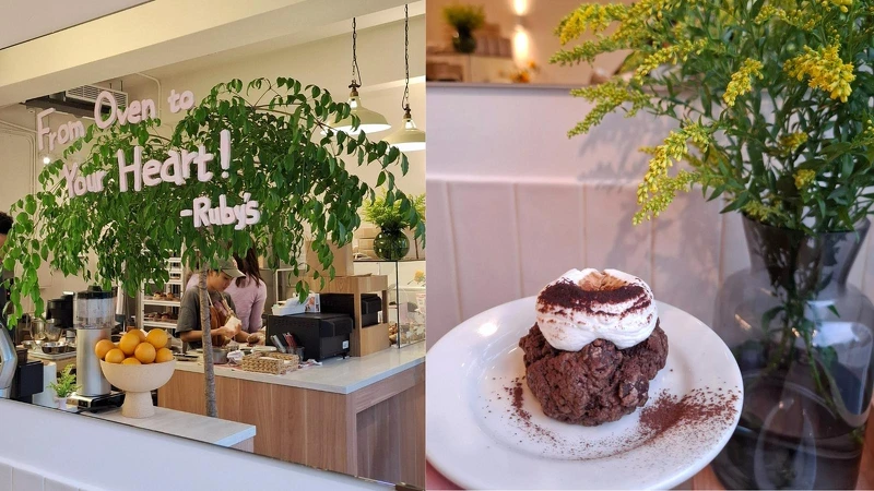 Ruby's透過甜點傳遞溫暖幸福氛圍。 Ruby's透過甜點傳遞溫暖幸福氛圍。