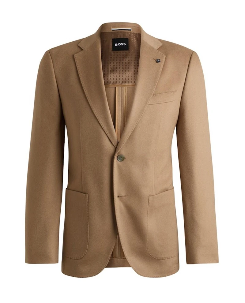 BOSS駝色喀什米爾羊毛西裝外套_NT$48,900 BOSS駝色喀什米爾羊毛西裝外套_NT$48,900