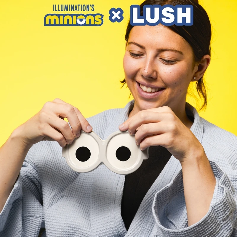 Minions x LUSH小小兵眼罩眼膜，NT380