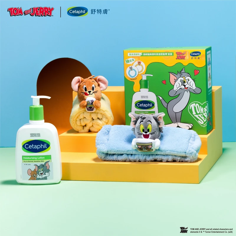 Tom and Jerry舒特膚長效潤膚乳主題組473ml，NT628