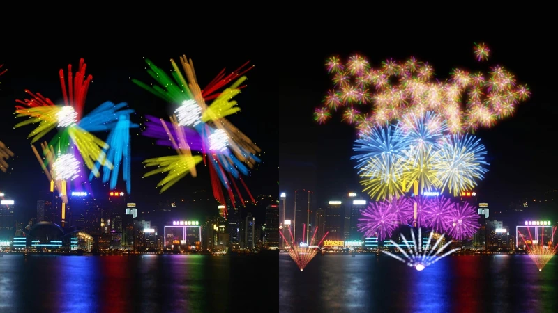 七彩祥雲、繁花盛放 七彩祥雲、繁花盛放