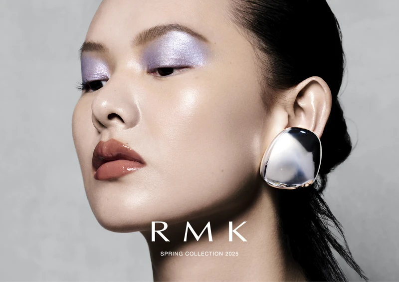 RMK 2025春妝Beyond the haze視覺。 RMK 2025春妝Beyond the haze視覺。