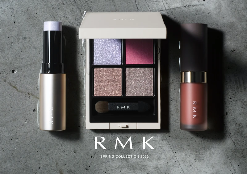 RMK 2025春妝Beyond the haze視覺。 RMK 2025春妝Beyond the haze視覺。