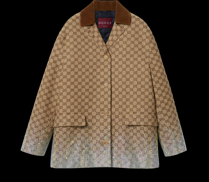 漸變水晶細節短大衣 - NT165,000