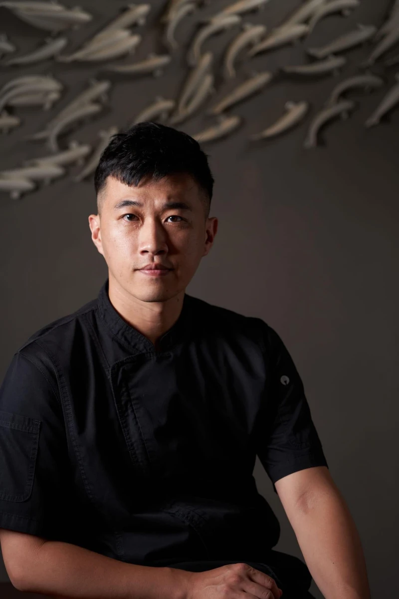 主廚李至正(Bruce)。 主廚李至正(Bruce)。