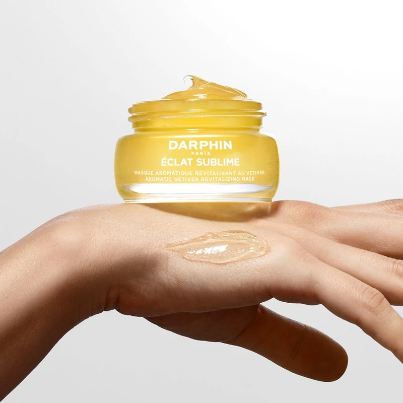 DARPHIN金緻再生岩蘭草舒壓精露面膜。