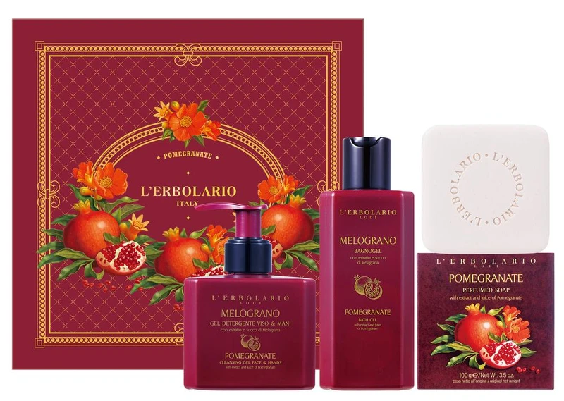 L'ERBOLARIO蕾莉歐紅石榴寶石禮盒,優惠價NT1,380(原價NT1,970 L'ERBOLARIO蕾莉歐紅石榴寶石禮盒,優惠價NT1,380(原價NT1,970