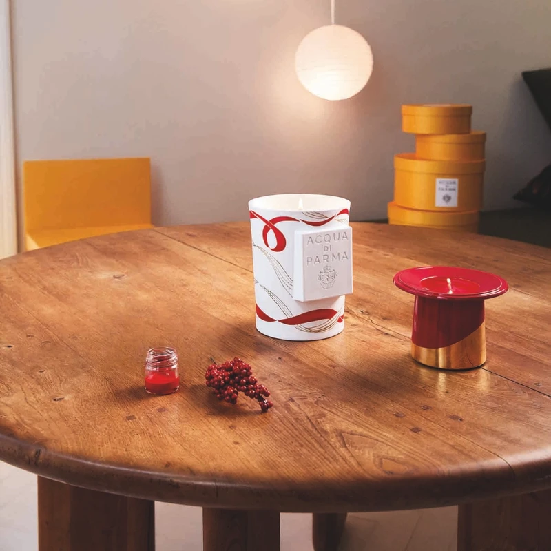 Acqua di Parma Legàmi Chapeau!蠟燭形象圖。