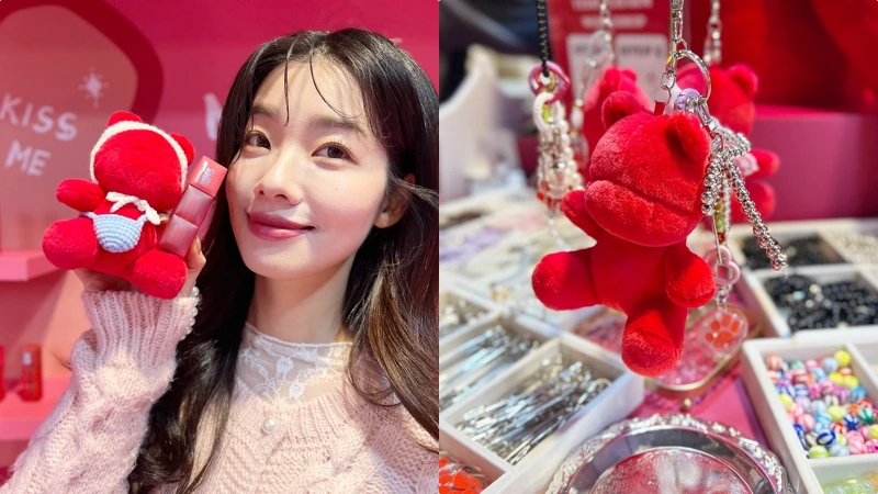 媚比琳TEDDY LAND遊樂園期間限定快閃店,可以製作專屬熊熊吊飾。 媚比琳TEDDY LAND遊樂園期間限定快閃店,可以製作專屬熊熊吊飾。