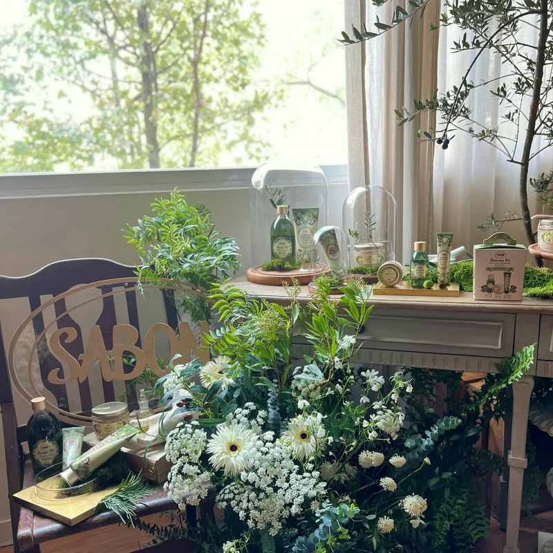 SABON盛宴橄欖系列。