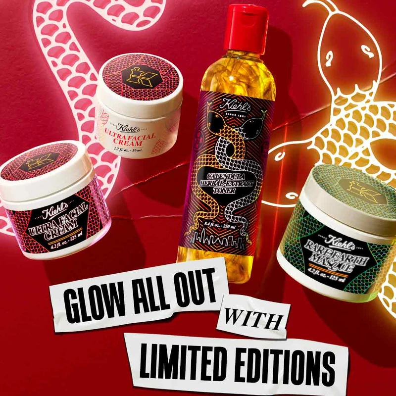 Kiehl’s契爾氏蛇年限定系列主視覺。 Kiehl’s契爾氏蛇年限定系列主視覺。