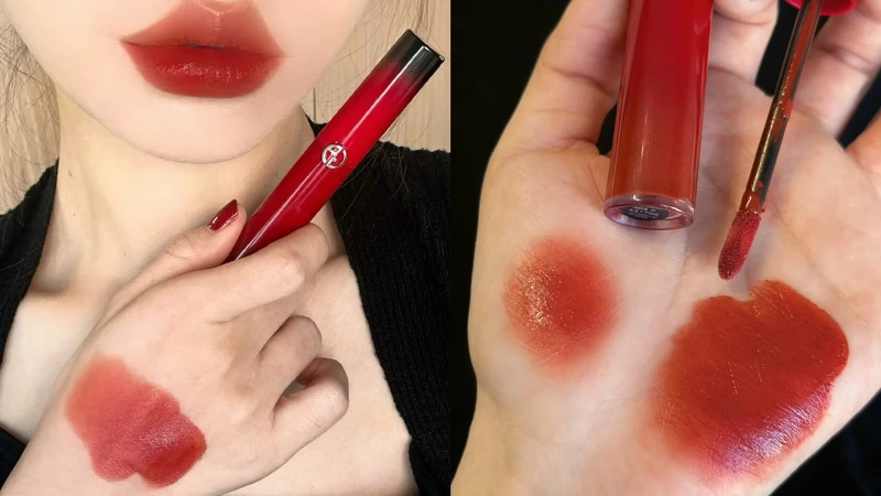 圖片來源: 小紅書 | 奢華絲絨訂製唇萃 25周年限定版 #405P摯愛蜜橘棕|定價1,600元 圖片來源: 小紅書 | 奢華絲絨訂製唇萃 25周年限定版 #405P摯愛蜜橘棕|定價1,600元