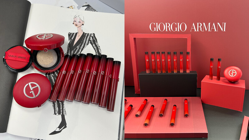 圖片來源: Armani Beauty | 奢華絲絨訂製唇萃 25周年限定版|定價1,600元 圖片來源: Armani Beauty | 奢華絲絨訂製唇萃 25周年限定版|定價1,600元