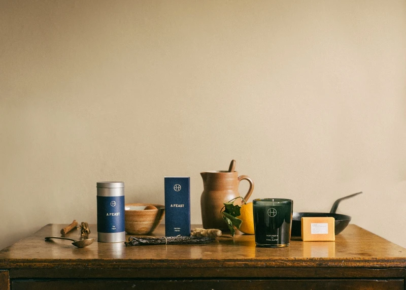 「盛宴」（A Feast）居家香氛系列。