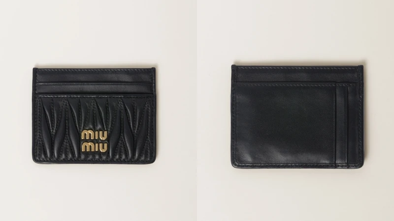 Matelassé納帕軟皮卡片套 NT14,000 Matelassé納帕軟皮卡片套 NT14,000