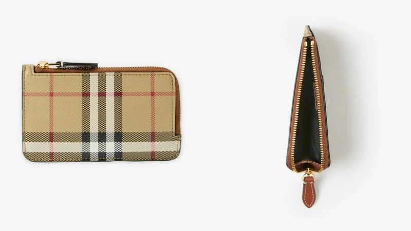 格紋拉鍊卡夾 NT11,800 格紋拉鍊卡夾 NT11,800