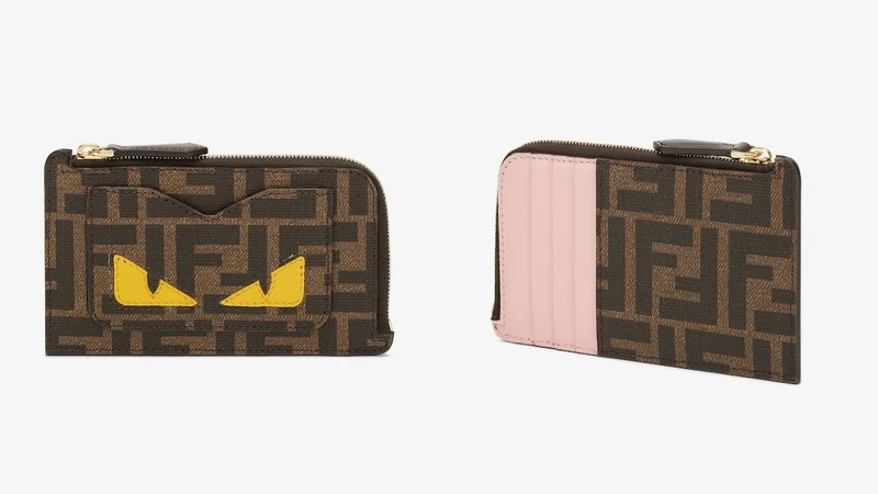 FENDI 2025年農曆新年別注系列棕色FF卡夾 NT14,200 FENDI 2025年農曆新年別注系列棕色FF卡夾 NT14,200