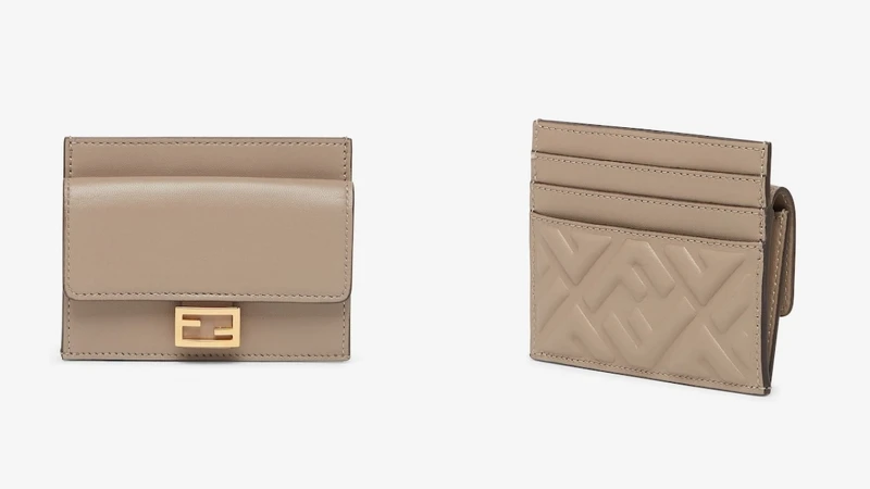 Baguette鴿灰色納帕皮革卡片套 NT14,200 Baguette鴿灰色納帕皮革卡片套 NT14,200