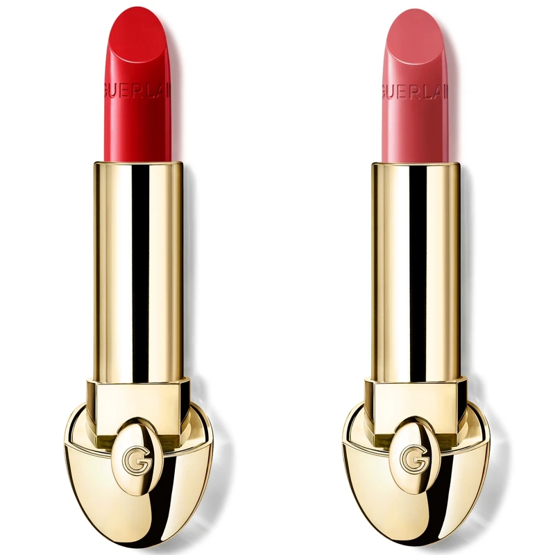 嬌蘭ROUGE G紅寶之吻高訂緞光唇膏(#510、#518)，NT1,400