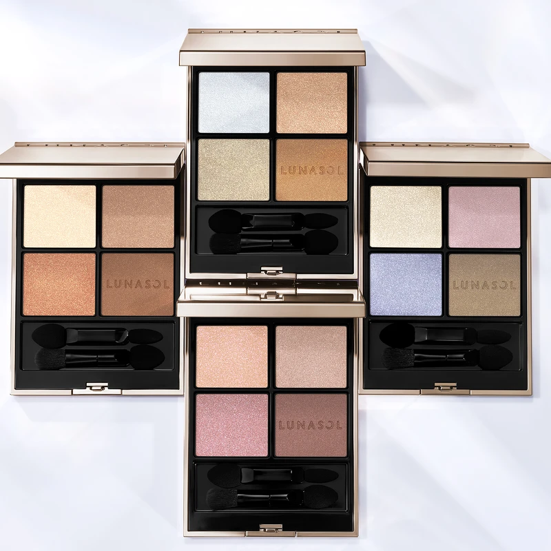 LUNASOL晶巧霓光眼彩盒N(共四色)，NT2,500