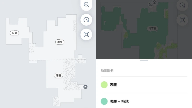 iRobot Roomba Combo 10 Max在APP中顯示繪製好的家中地圖 iRobot Roomba Combo 10 Max在APP中顯示繪製好的家中地圖