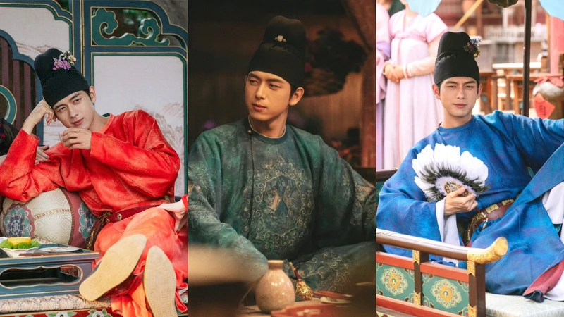 李現造型風流倜儻，成功洗刷古裝醜男印象。