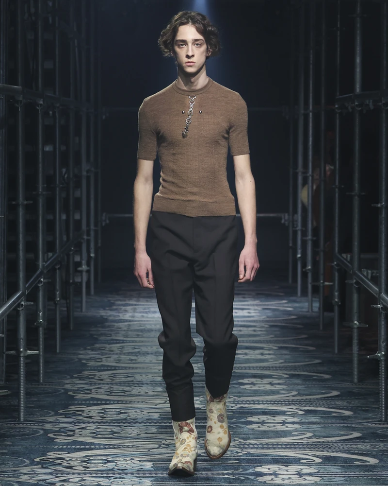 Prada2025AW男裝系列。