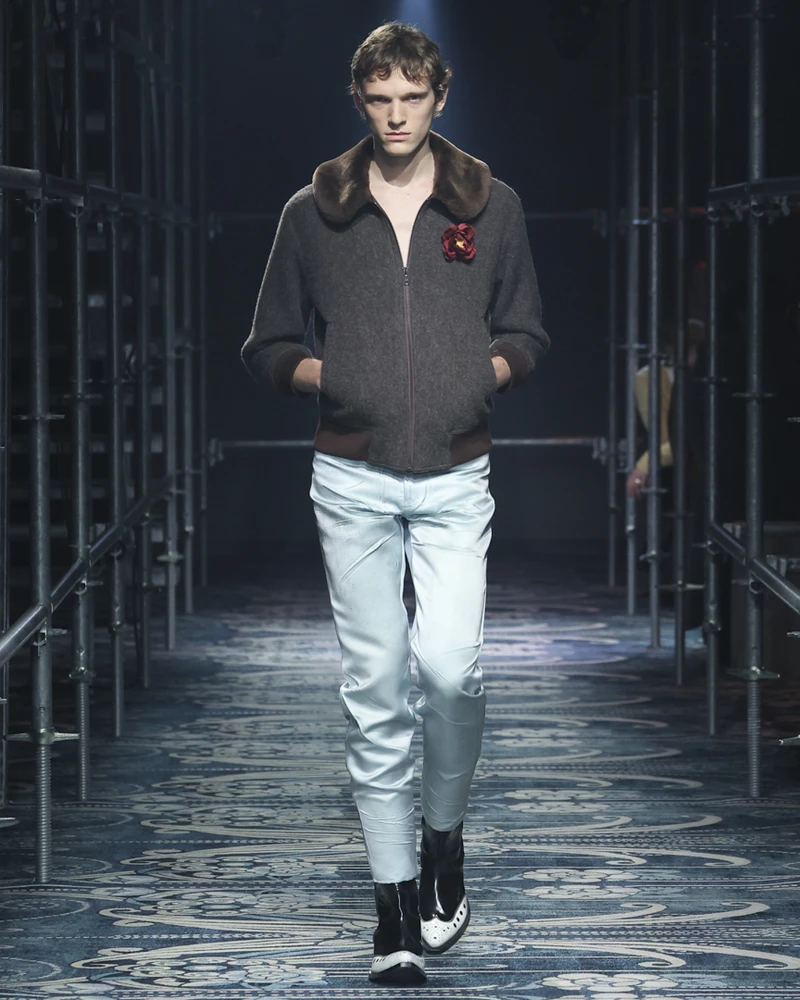 Prada2025AW男裝系列。