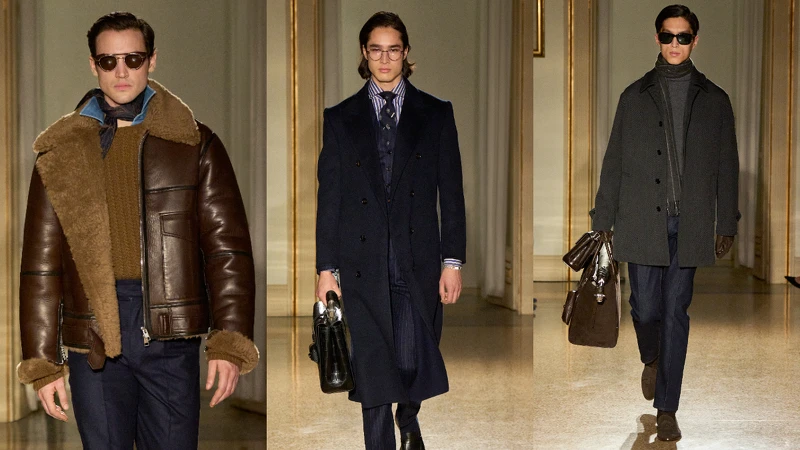Dunhill2025AW男裝系列。