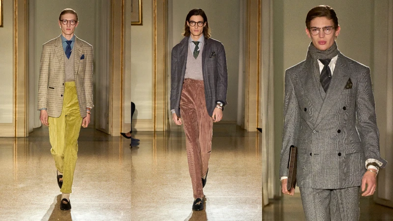 Dunhill2025AW男裝系列。