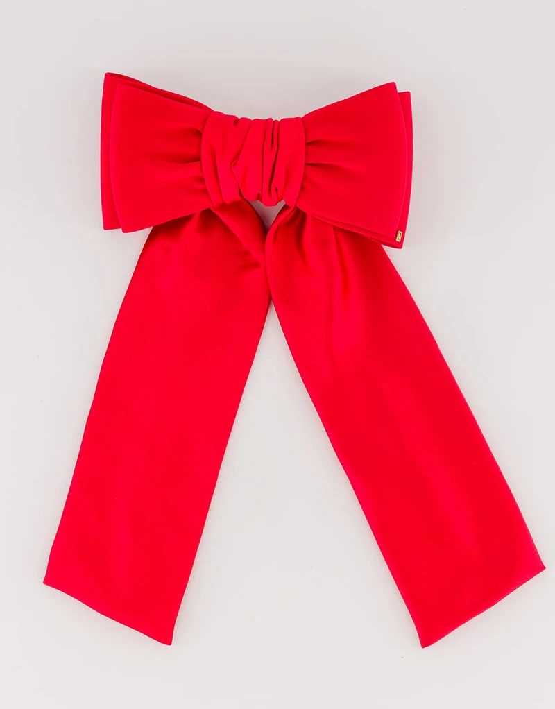 Alexandre de Paris, 綢緞蝴蝶結仕女夾 NT12,600 Alexandre de Paris, 綢緞蝴蝶結仕女夾 NT12,600