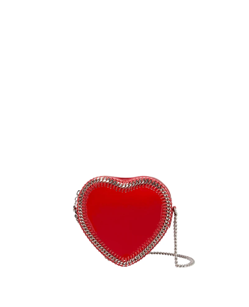 Stella McCartney紅色心形Falabella斜背包,NT41,600。 Stella McCartney紅色心形Falabella斜背包,NT41,600。